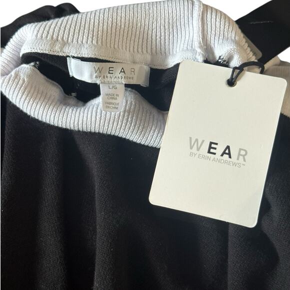 NWT! WEAR by Erin Andrews New Orleans Saints Ski Raglan Pullover Sweater - Large - Picture 7 of 7